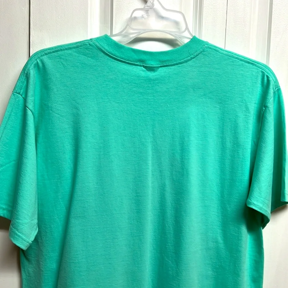 Anvil Eagle Beach Florida Graphic Design Tee Shirt Size L NWT